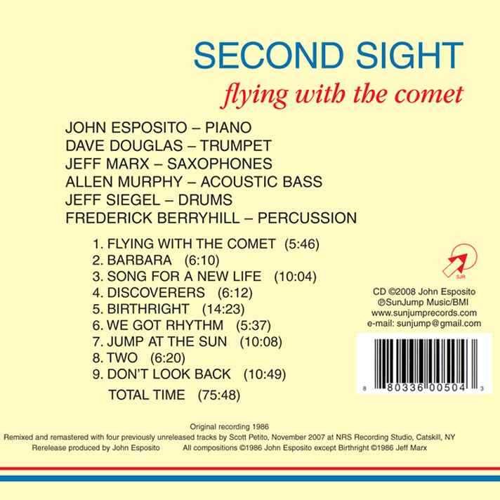FlyingComet CD Back